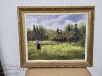 Original oil painting on canvas!!!