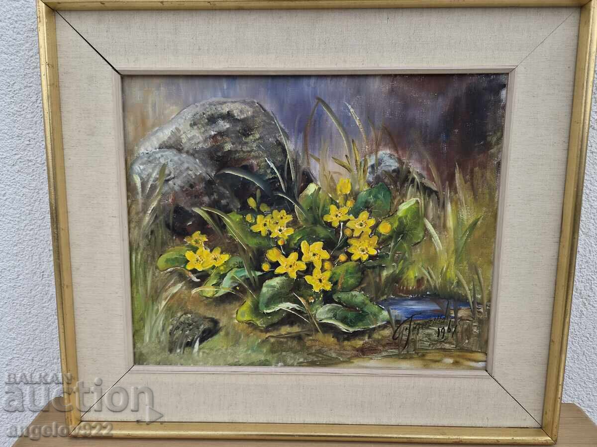 Авторска картина с маслени бои върху платно!!! - 5