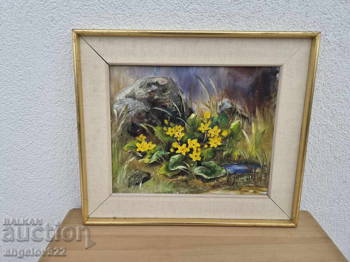 Авторска картина с маслени бои върху платно!!!