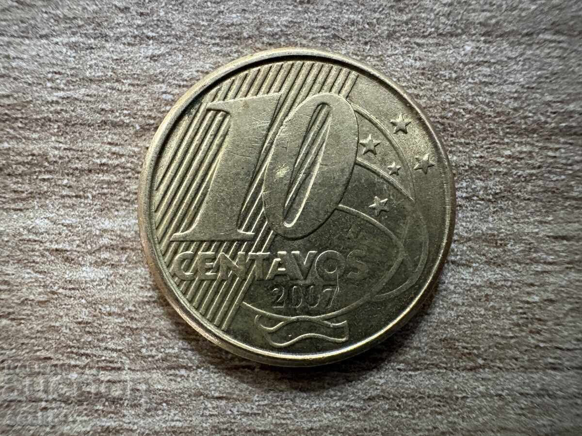 Brazil - 10 centavos (2007)