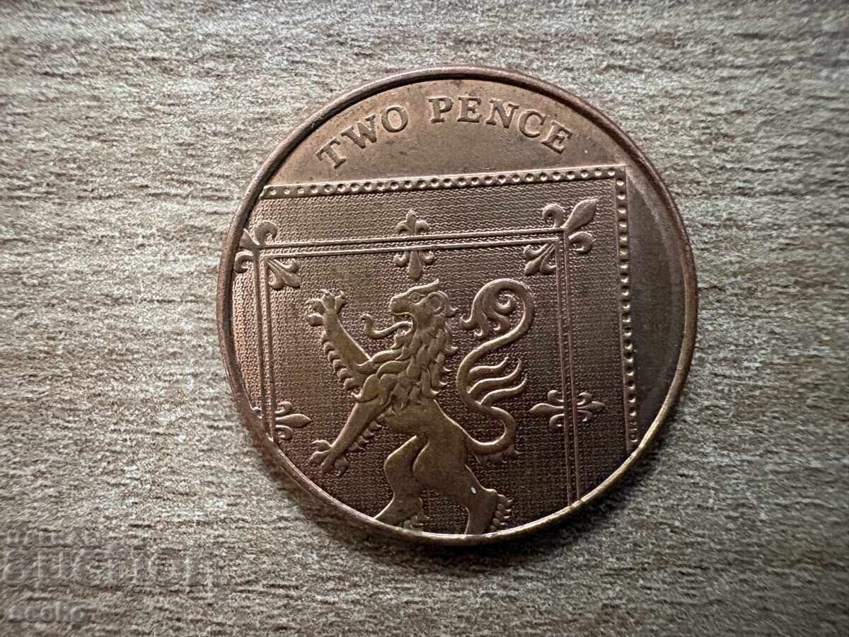 Великобритания - 2 пенса (2009)