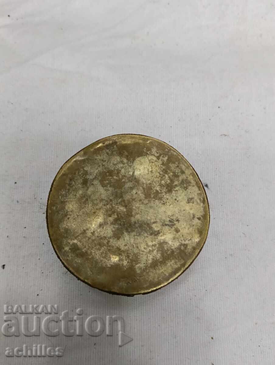 Gilded carved box for snuff - 5