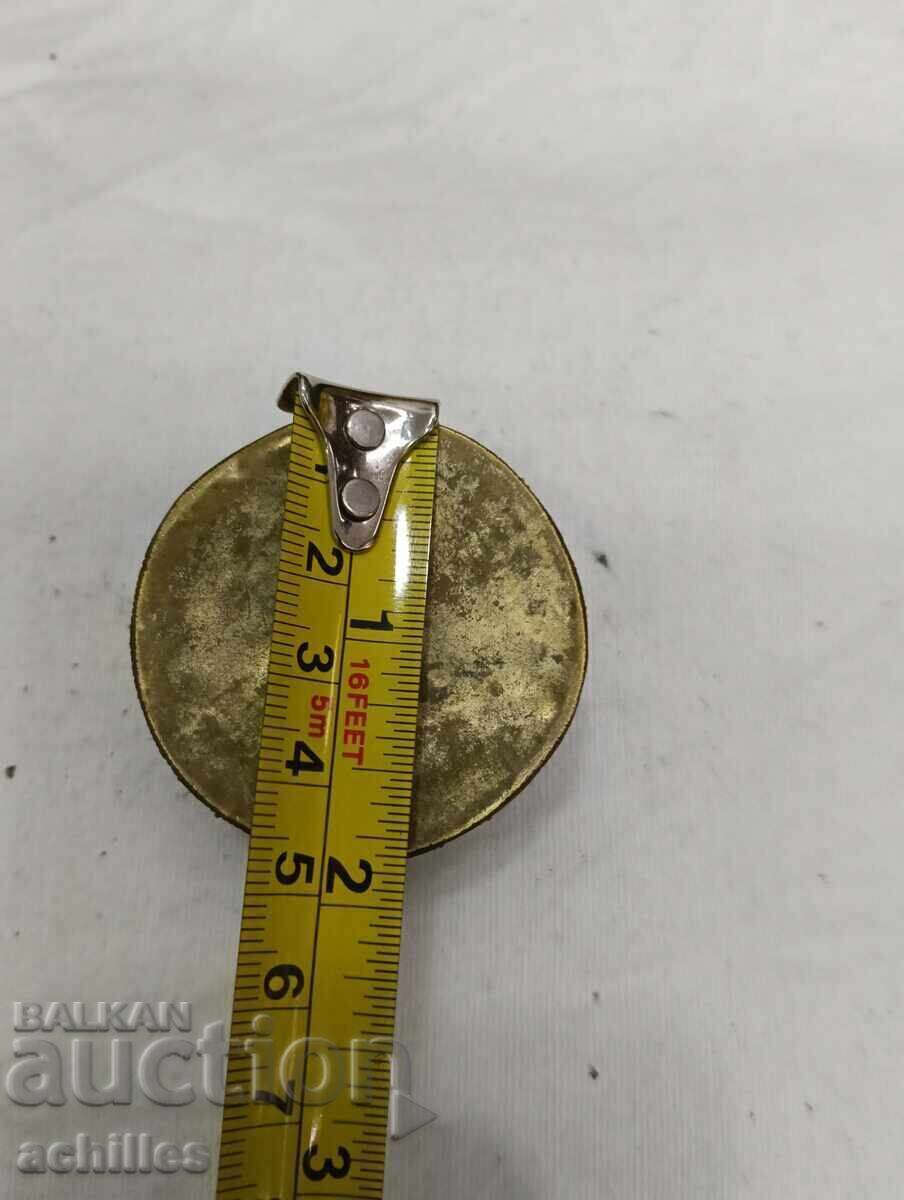 Gilded carved box for snuff - 6