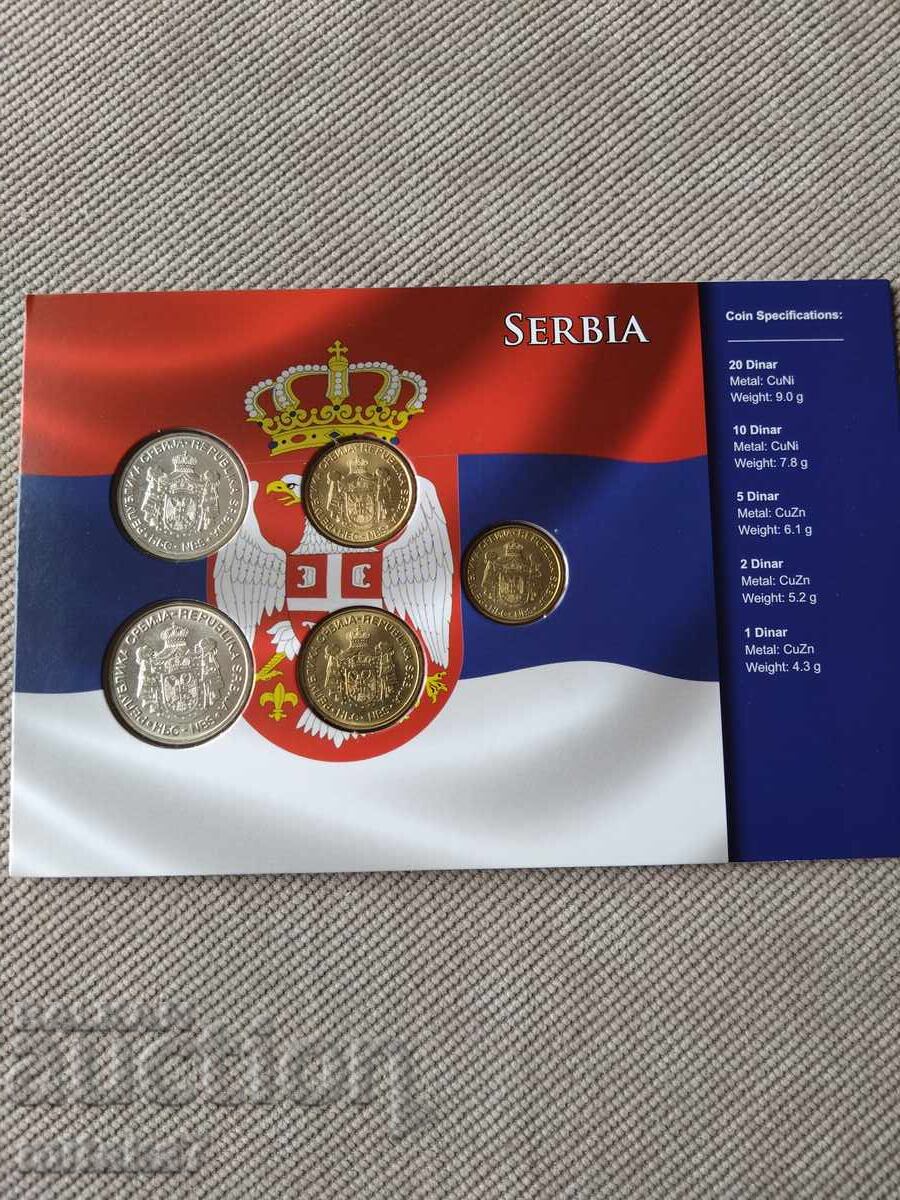 Licitație Set de monede, Serbia