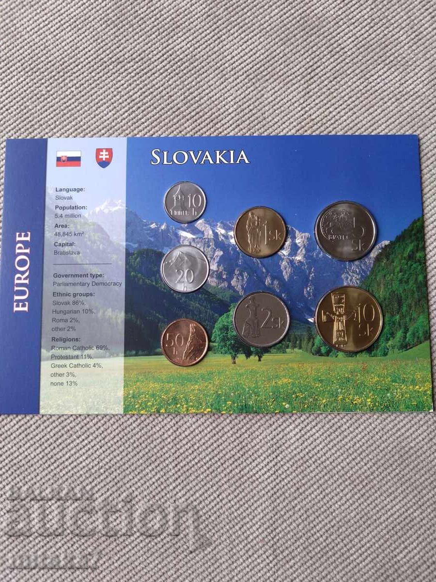 Сет монети, Словакия
