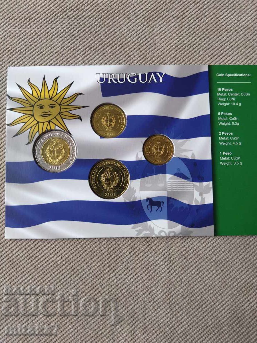 Licitație Set monede, Uruguay