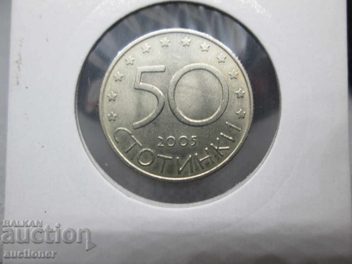 Delivery of COMMEMORATIVE COIN 50 STOTINKI 2005 YEAR