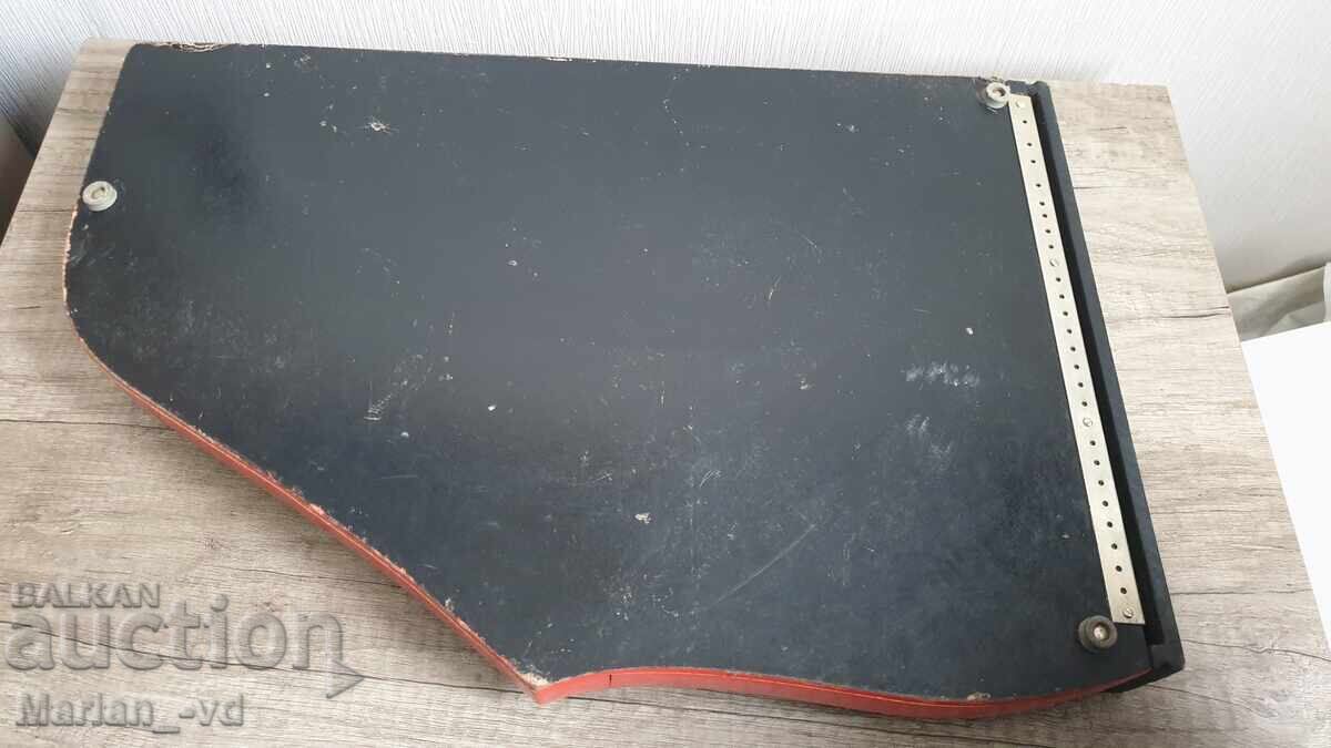 Παλιό μουσικό όργανο Zither - 7
