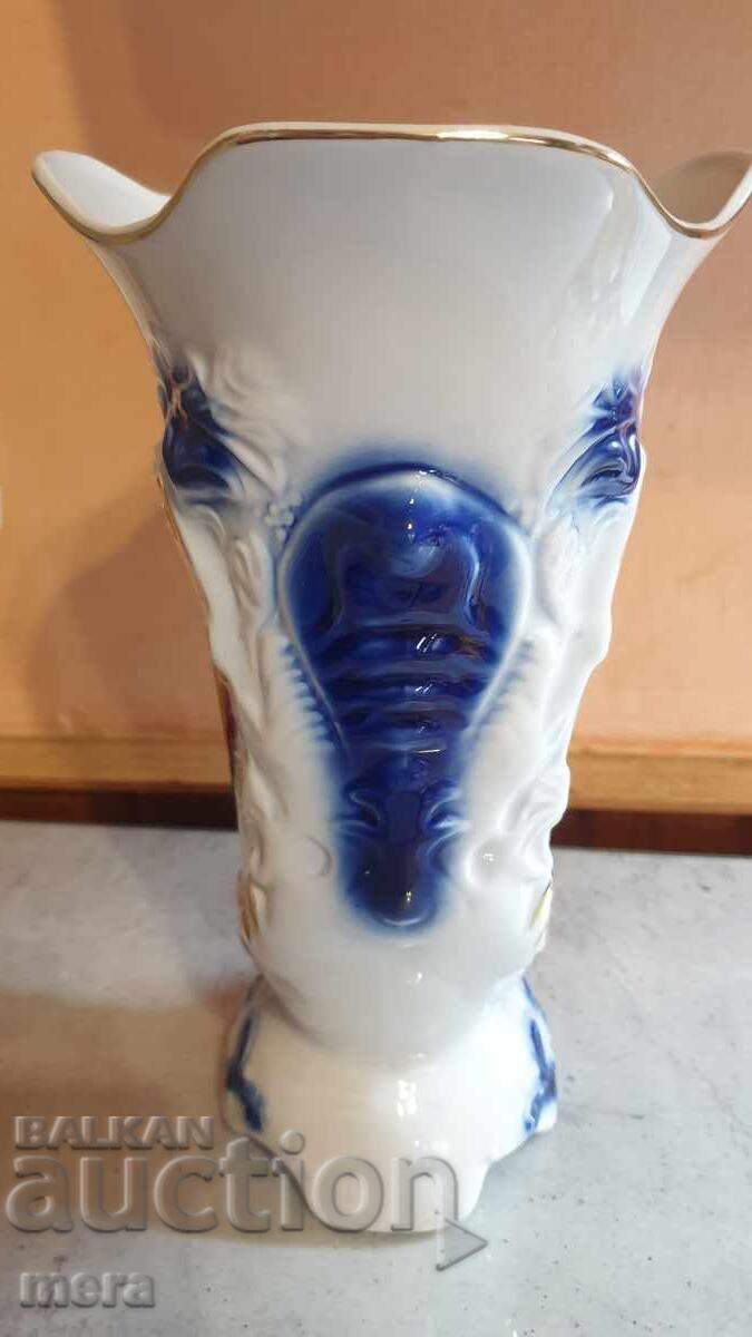 Δημοπρασία Μεγάλη πορσελάνινη μπαρόκ βάζα - ARPO