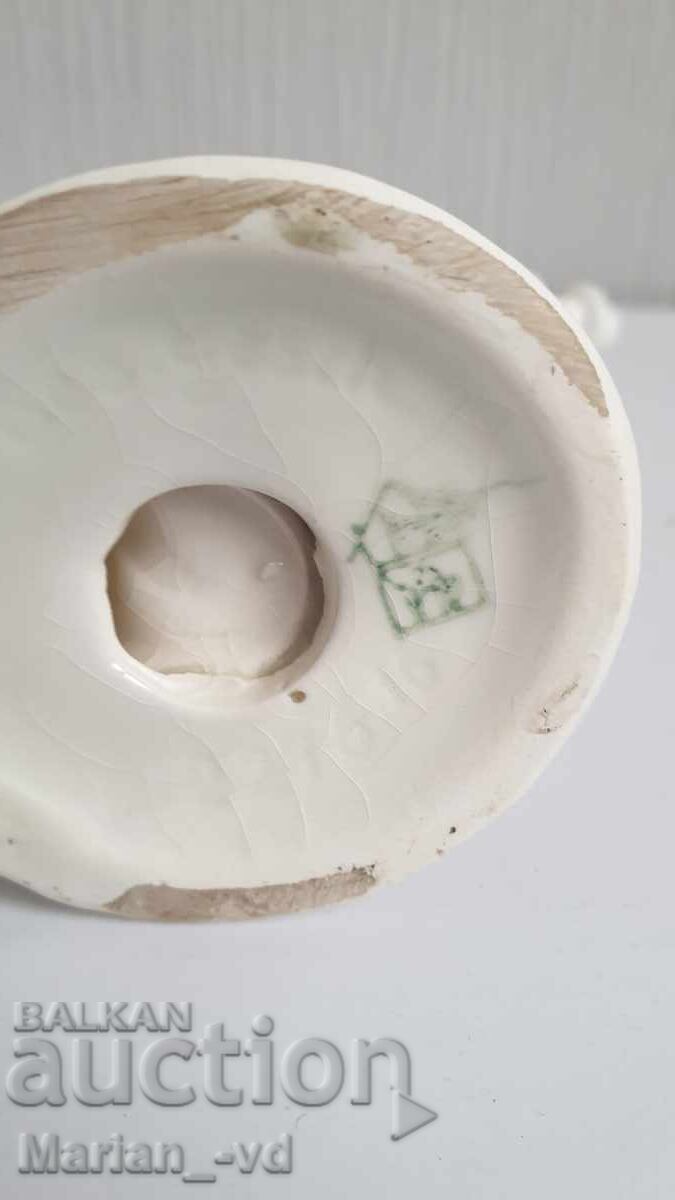 Licitație Înger de porțelan vechi cu ștampilă