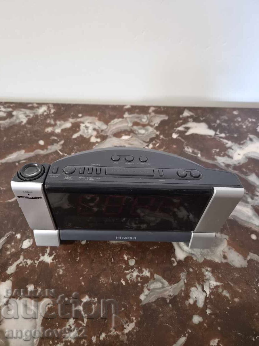 Hitachi projection alarm clock radio с цена € 0.01 | 0.02 лв.