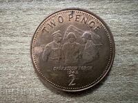 Gibraltar - 2 pence (2013)