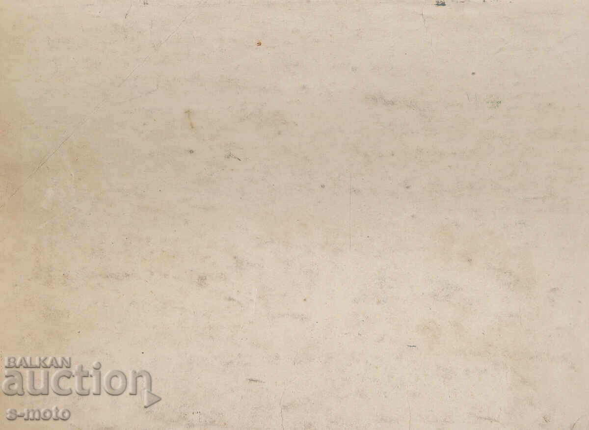 Old tempera painting portrait of a man - 6