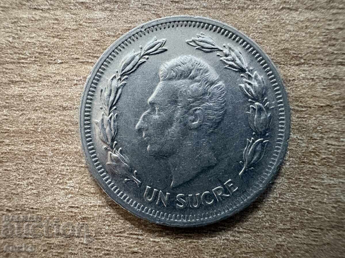 Ecuador - 1 sucre (1975)