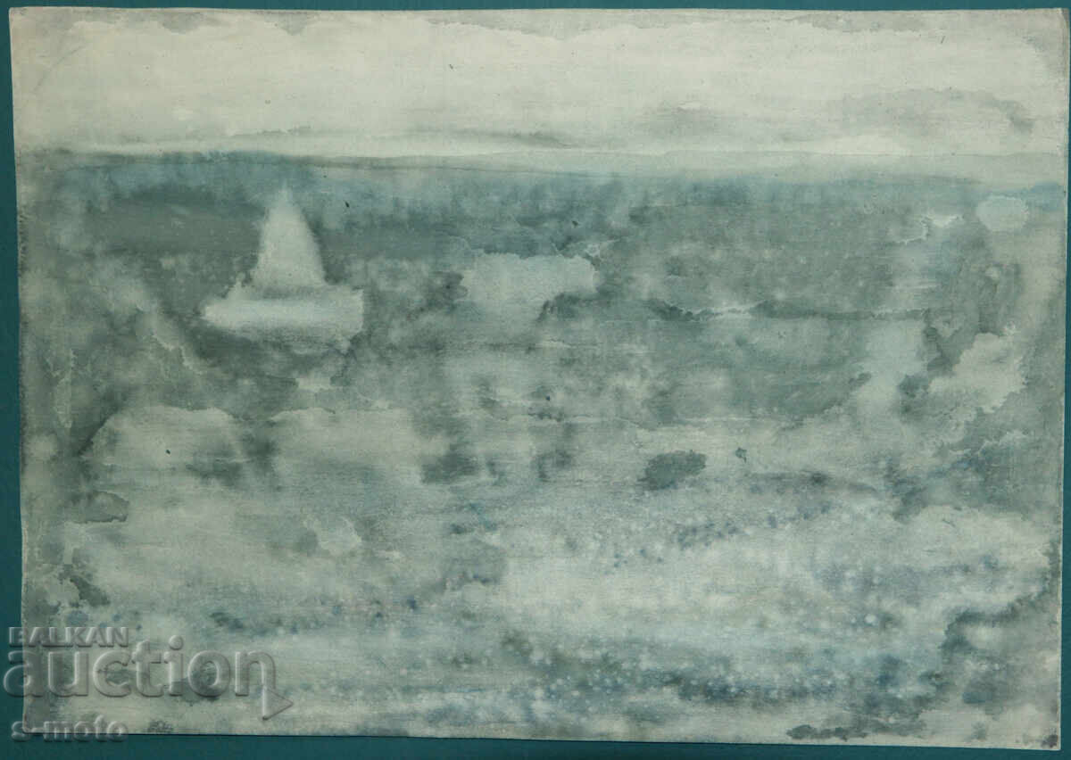 Kартина акварел морски пейзаж с цена € 100.00 | 195.58 лв. Kартина акварел морски пейзаж с цена € 100.00 | 195.58 лв.