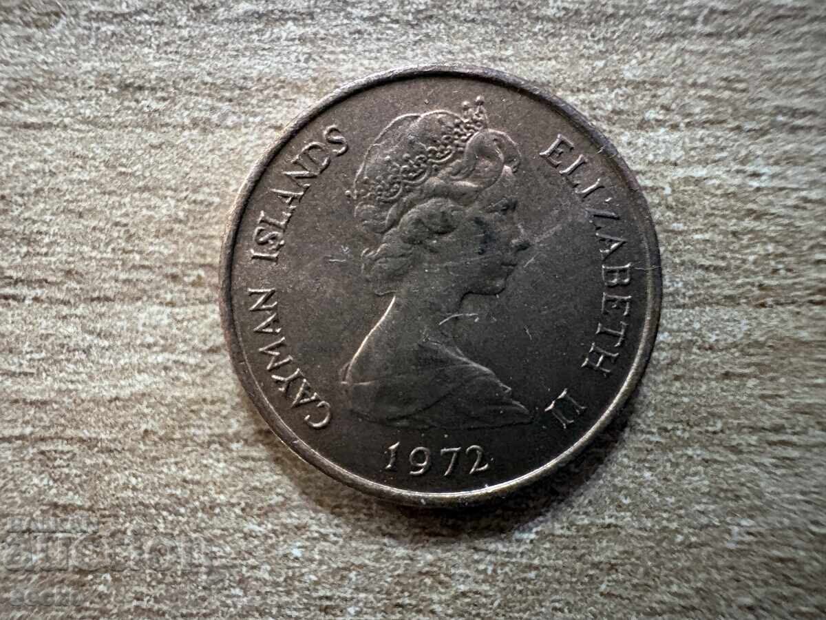 Νήσοι Κέιμαν - 1 σεντ (1972) με τιμή € 0.30 | 0.59 BGN