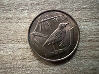 Νήσοι Κέιμαν - 1 σεντ (1972)