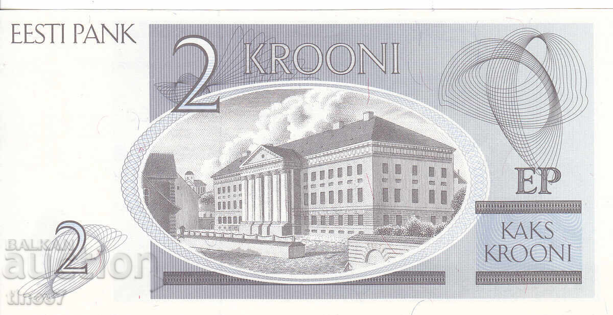 Licitație tino37 - ESTONIA - 2 KROONI - 1992 - UNC