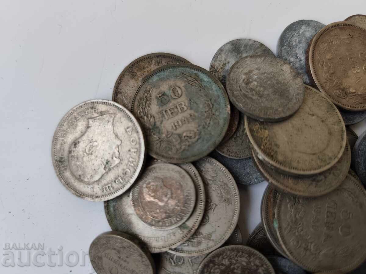Δημοπρασία 0.01€. Λοτ Βασιλικά Νομίσματα 80 τεμάχια - Β.Ζ.Κ