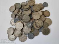 0.01€. Lot Monede Regale 80 bucăți -B.Z.C