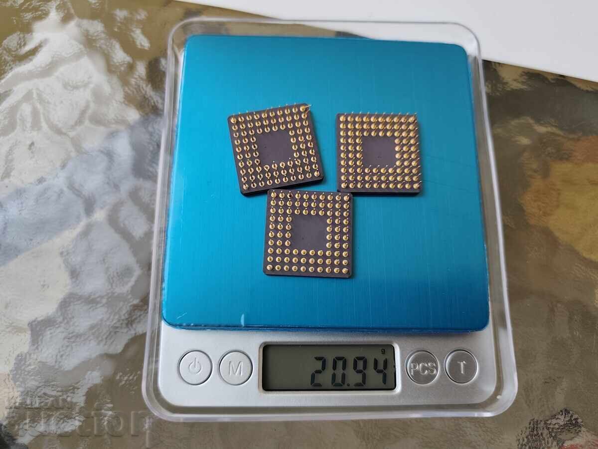 Аукцион 0.01€.Керамични позлатени процесори-Б.З.Ц.