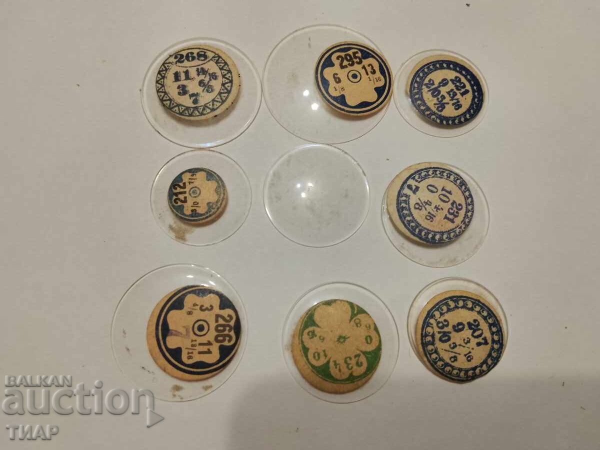 Geamuri pentru ceasuri 9 buc