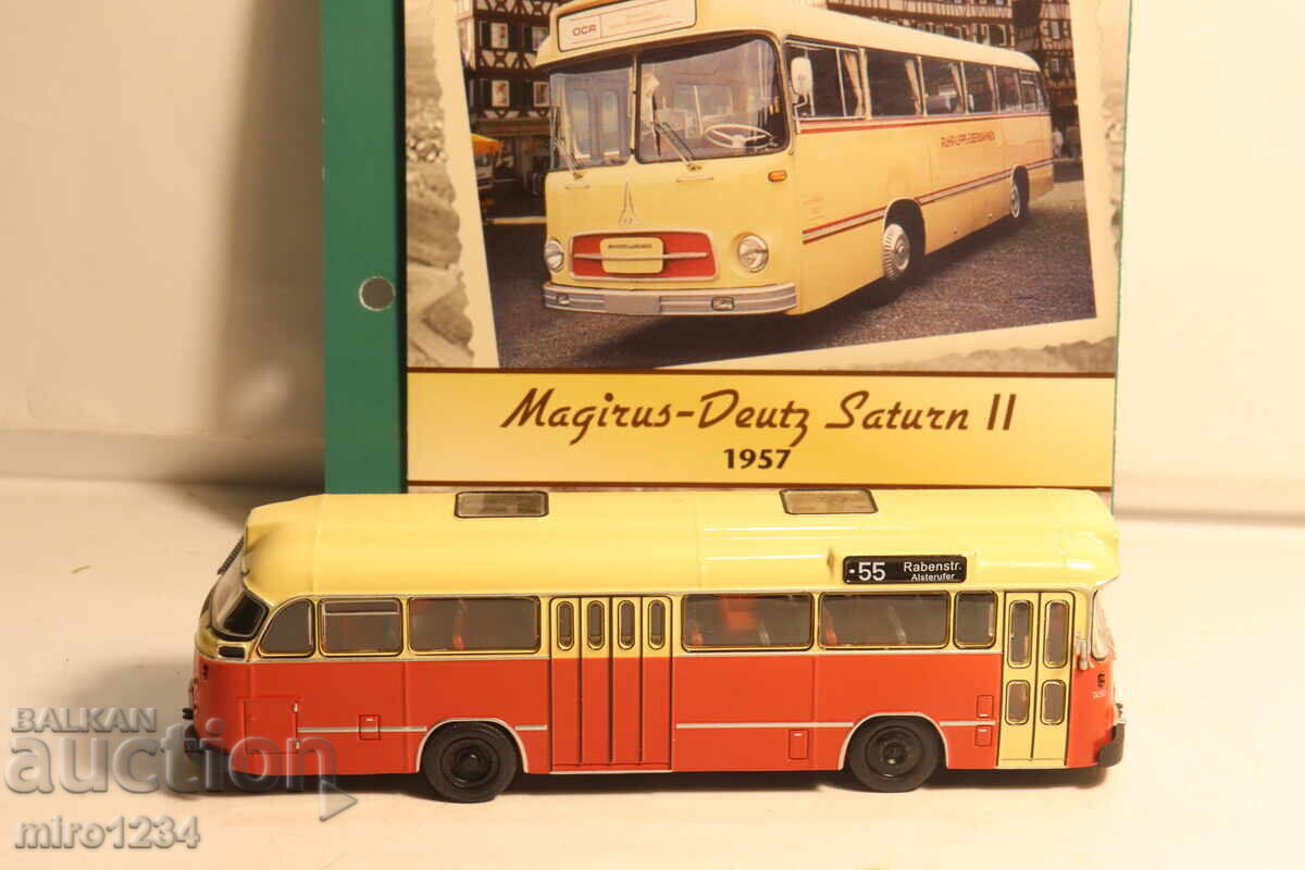 Παράδοση 1/72 MAGIRUS ΛΕΩΦΟΡΕΙΟ ΚΟΥΚΛΑ ΠΑΙΧΝΙΔΙ ΜΟΝΤΕΛΟ