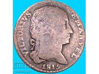 2,6 Soldi 1815 Sardinia, Cipru și Ierusalim Victor Emmanuel