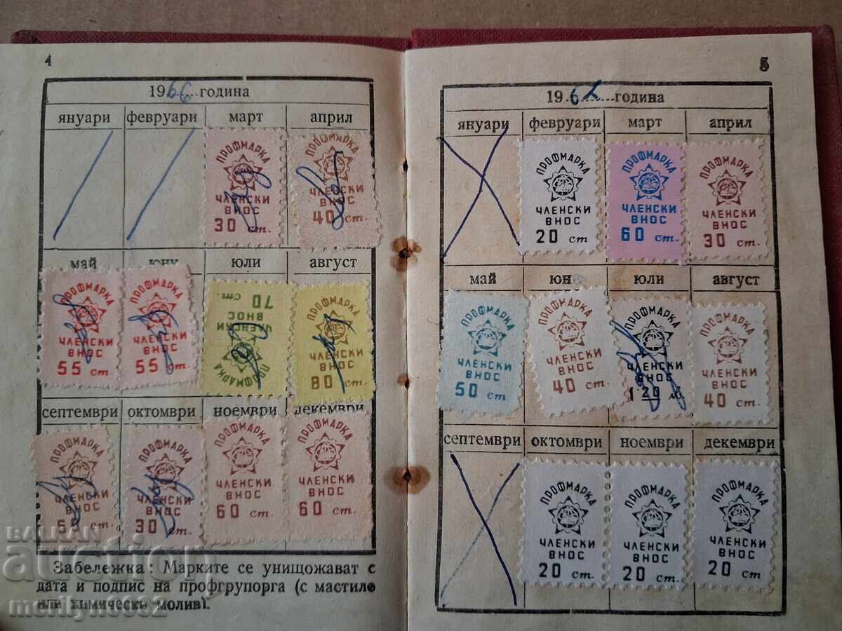 Livrarea Vechi card de membru, carnet, document, legitimație