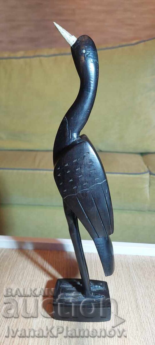 Auction  Solid wood carving for connoisseurs, height 34cm