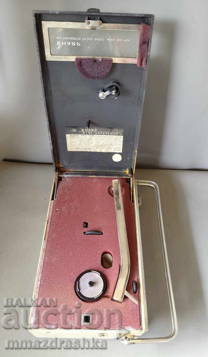 Мини грамофон радио Sharp Mini Sterephono - 5 Мини грамофон радио Sharp Mini Sterephono - 5