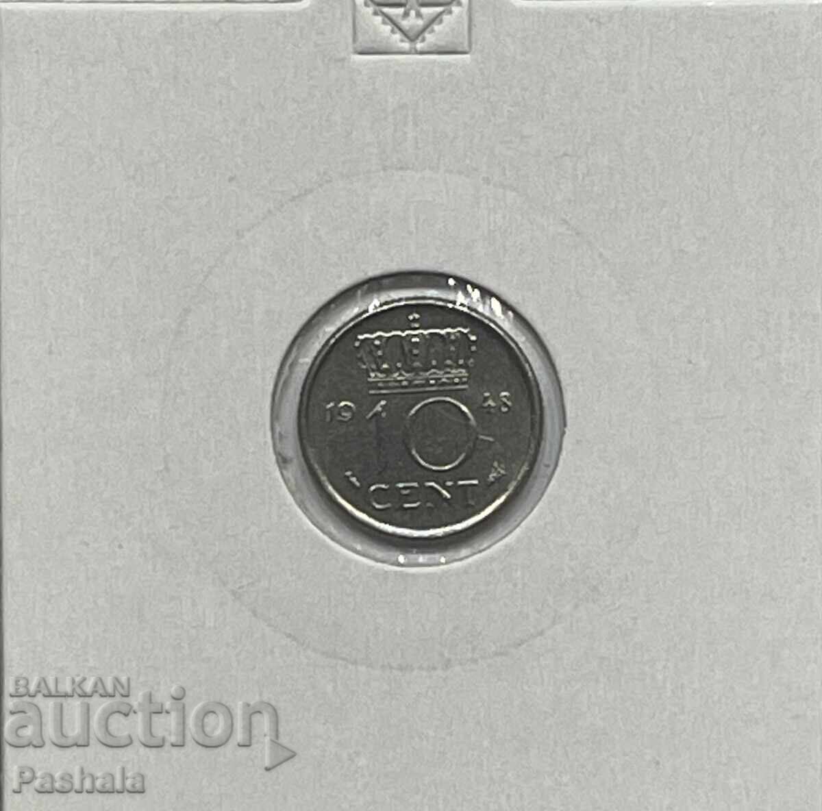 Ολλανδία 10 λεπτά 1948