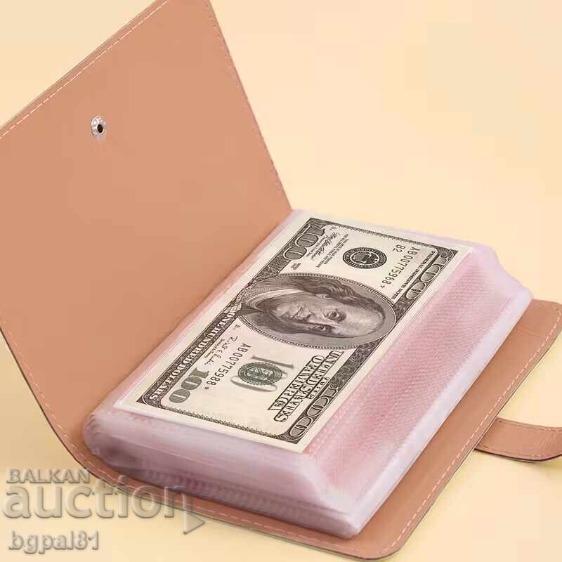 Delivery of Album for 100 banknotes, banknote binder