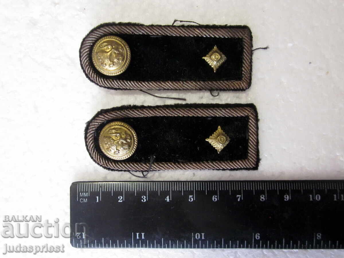 Βουλγαρικά αξιωματικά επωμίδια για βασιλική κάπα ή παλτό - 7
