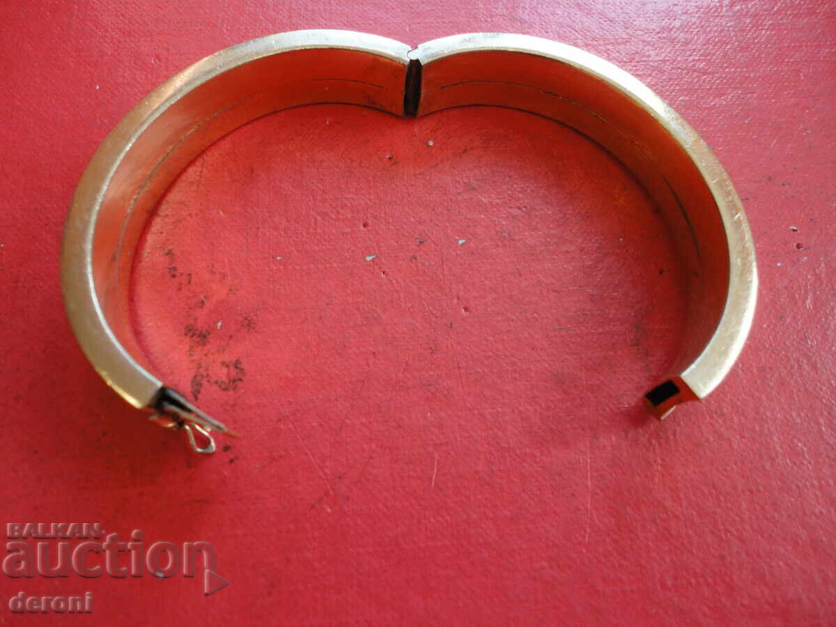 Μοναδικό επιχρυσωμένο μασίφ βραχιόλι Amerikaner SP 2 - 6