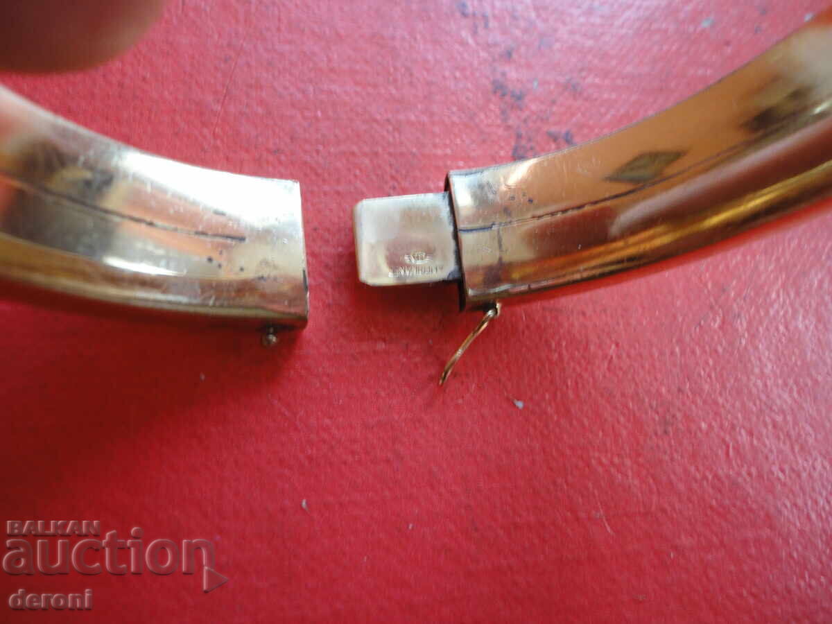 Μοναδικό επιχρυσωμένο μασίφ βραχιόλι Amerikaner SP 2 - 7