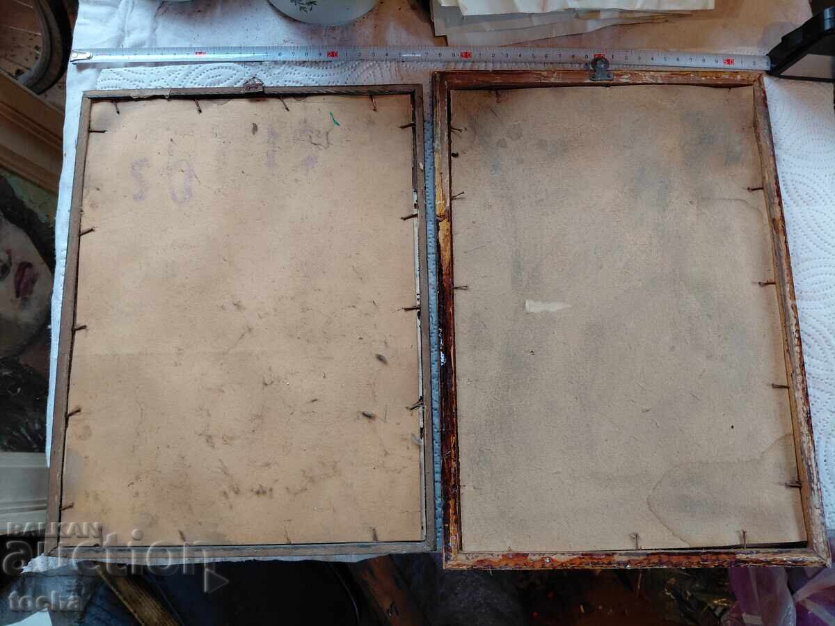 Vechi permis și fotografie, înrămate - 6