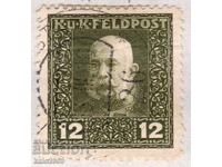 Austro-Hungarian Field Post - 1915 - Regular - Kaiser Franz Joseph, postmark