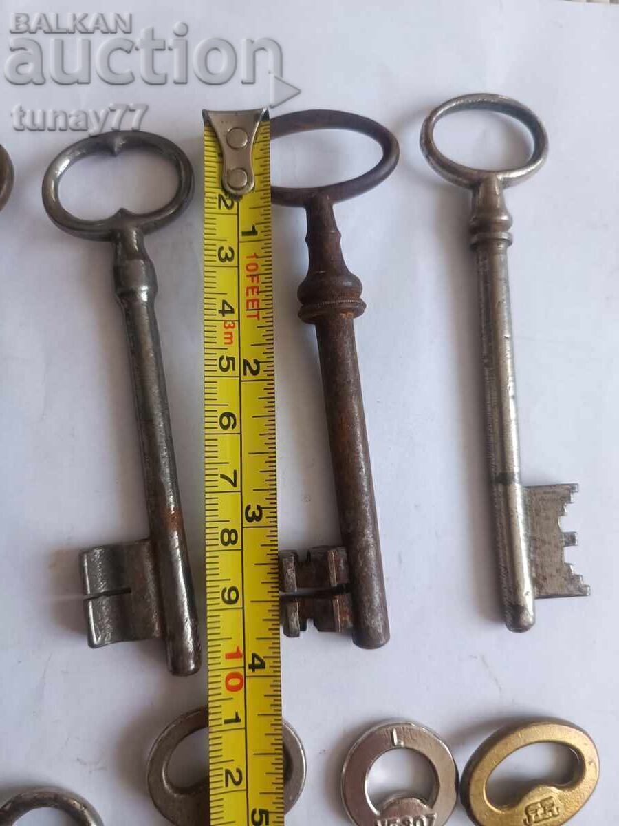 Δημοπρασία FINTIZH Redki rŭchno kovani KLYUChove 10 br Katinar porta