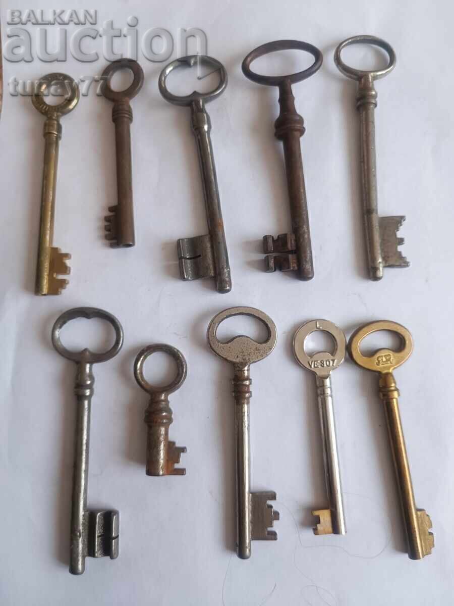 FINTIZH Redki rŭchno kovani KLYUChove 10 br Katinar porta