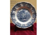 Vintage Blue and White Transferware