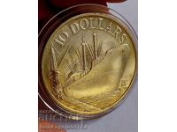 10 dolari 1977 BU Argint!