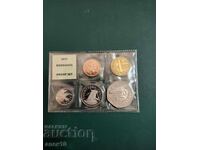 Set Barbados 1973 proof n