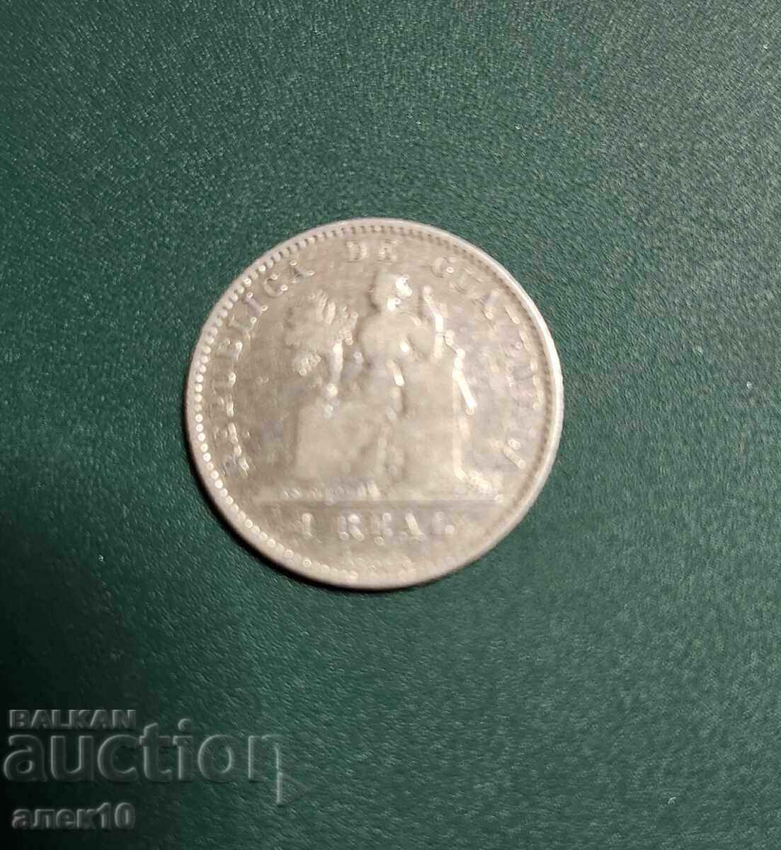 Guatemala 1 real 1894 n cu preț € 18.00 | 35.20 BGN