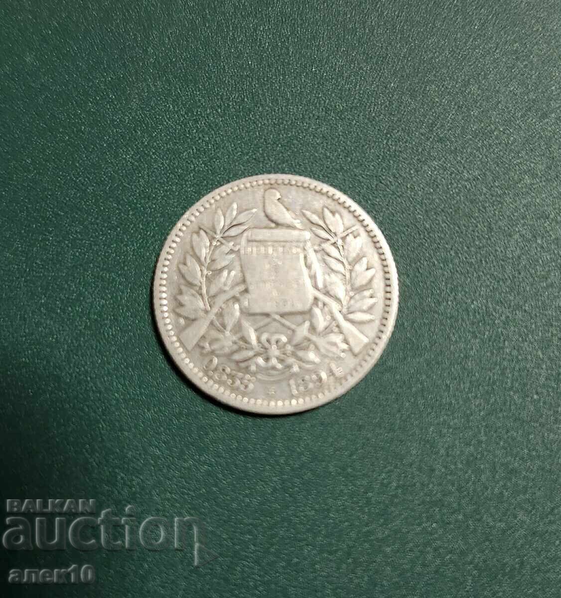 Guatemala 1 real 1894 n
