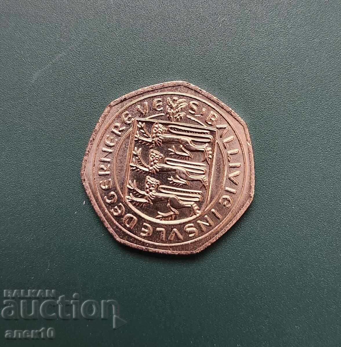 Guernsey 50 pence 1983 cu preț € 2.00 | 3.91 BGN