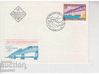 First-day Post Envelope DANUBE BRIDGE