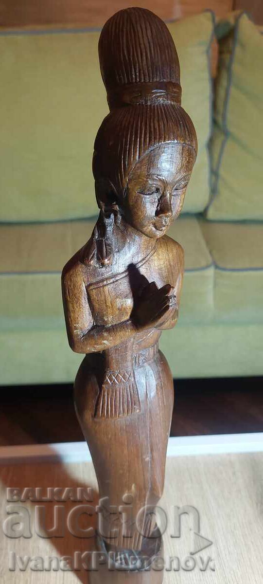 Sculptură în lemn pentru cunoscători 48cm - 6 Sculptură în lemn pentru cunoscători 48cm - 6