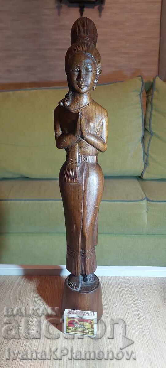 Sculptură în lemn pentru cunoscători 48cm - 7 Sculptură în lemn pentru cunoscători 48cm - 7