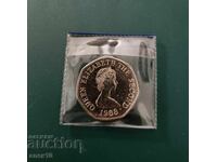Jersey 50 pence 1988